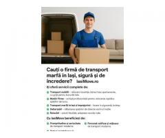 Transport marfa iasi, Transport mobila iasi si mutari firme in Iasi